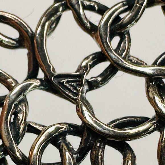 Silpada Sterling Silver Woven Swirl Tear Drop Earrings - Picture 7 of 7